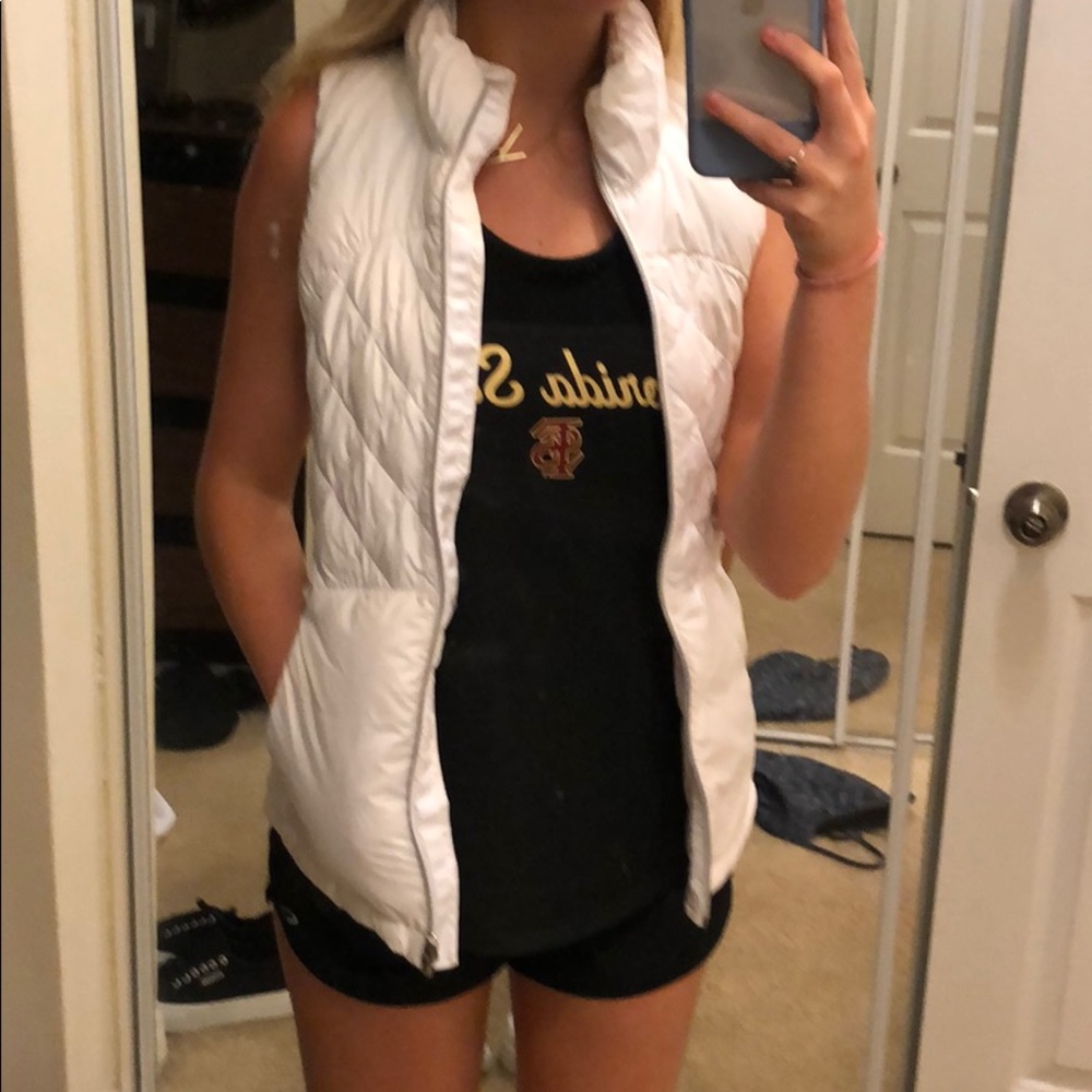 Lulu lemon white vest